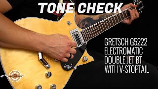 Video thumbnail for TONE CHECK: Gretsch G5222 Electromatic Double Jet Guitar Demo | No Talking by Cream City Music