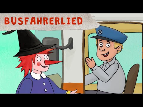 Busfahrerlied | Neue Kinderlieder zum Mitsingen | Hexe Knickebein