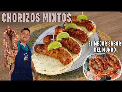 Chorizo mixto | El mejor chorizo del mundo | Como preparar chorizo mixto | Como hacer chorizo mixto