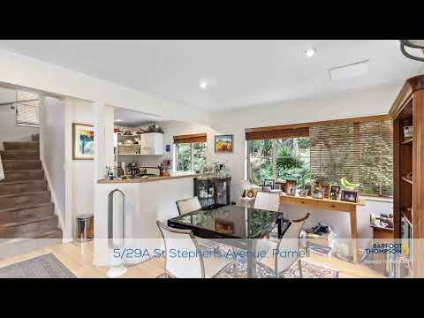 SOLD - 5/29A St Stephens Avenue, Parnell - Dennis M Dunford