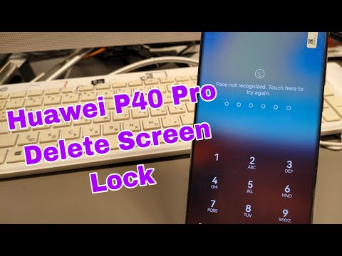 Forgot Phone Lock? Factory Reset Huawei P40 pro, (ELS-NX9). Unlock pin, pattern, password lock.