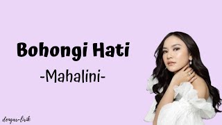 Download lagu Mahalini - Bohongi Hati | [ Lirik Lagu ] mp3