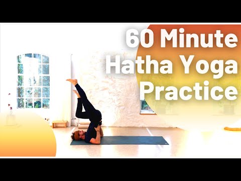 Hatha Yoga Intermediate Personal Practice - 60 Min Yin to Yang - Level 2 at Home Yoga Flow / Class