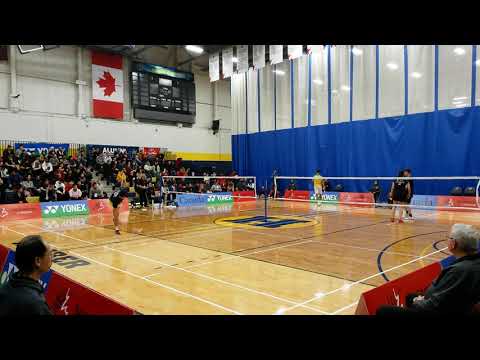Part  2- Badminton- Yonex Ontario Elite 2019- Toronto Open (Limited Resource of Unplanned Recording)
