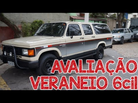Veraneio 1989 Review 4.1 The SUV with Chevrolet OPALA engine