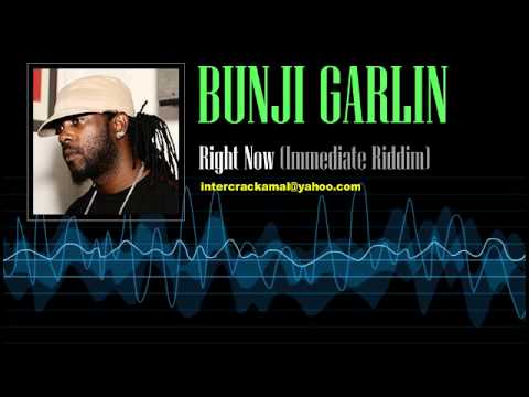 Bunji Garlin - Right Now (Immediate Riddim)
