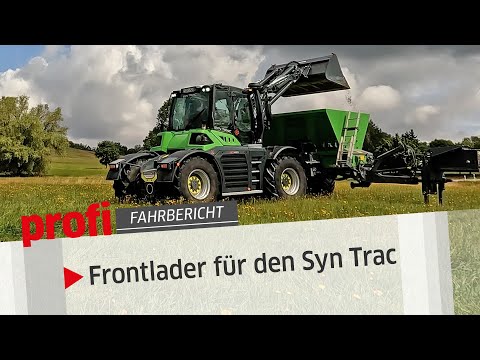 Frontlader für den Syn Trac | profi #Fahrbericht
