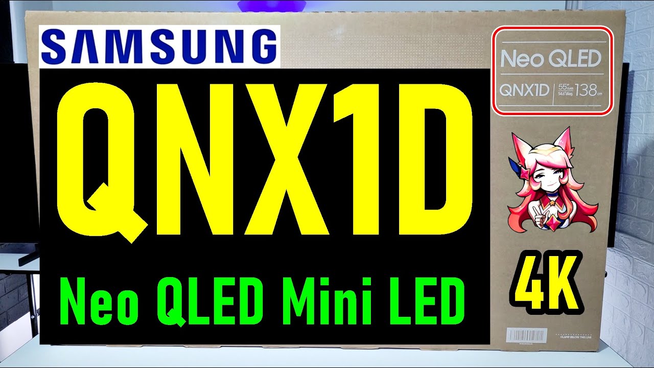 SAMSUNG QNX1D NEO QLED MINI LED: UNBOXING AND COMPLETE REVIEW