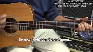 Video thumbnail for Takamine GS330S They Say You Can't Buy A Great Guitar For $79.95 - True Guitar Story by EricBlackmonGuitar