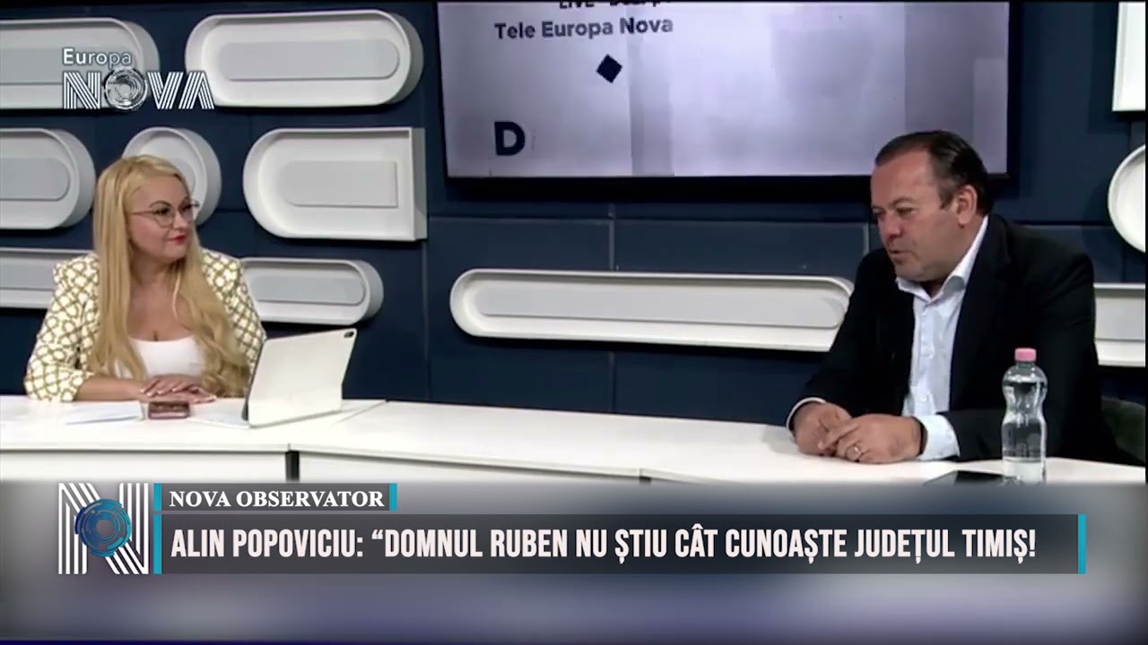 Alin Popoviciu: “Domnul Ruben nu știu cât cunoaște județul Timiș!