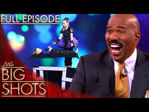 Amazing Magicians Leave Steve Speechless! | Season 1 Episode 5 | Full Episodes | Little Big Shots US