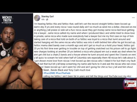 Blacc Zacc Artist Fatt Locc Breaks Silence on Snitching Claims..EVEN EXPOSES RATS?!
