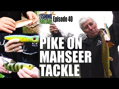 Catching Pike with Mahseer Tackle – Fishing Britain, episode 40 Catching Pike with Mahseer Tackle – Fishing Britain, episode 40