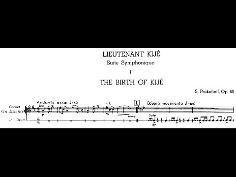 Prokofiev Lieutenant Kijé Suite, Op .60