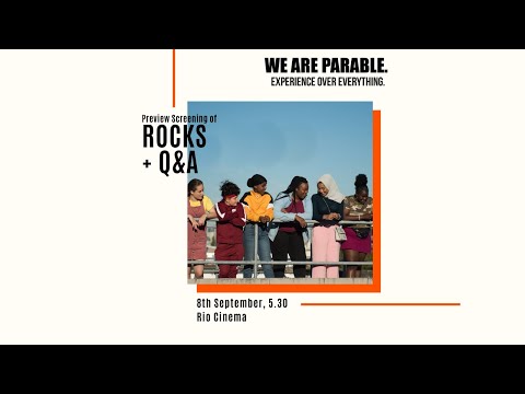 Preview of Rocks at the Rio Cinema hosted by We Are Parable