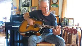 Video thumbnail for Unknown Legend Neil Young on a Harmony Sovereign H1265 by Greg Socolofsky