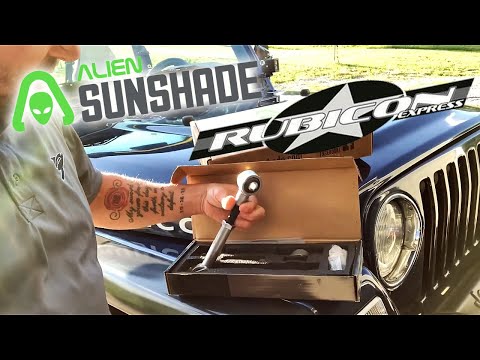 Jeep TJ / LJ - AlienSunshade & RE Quick disconnects