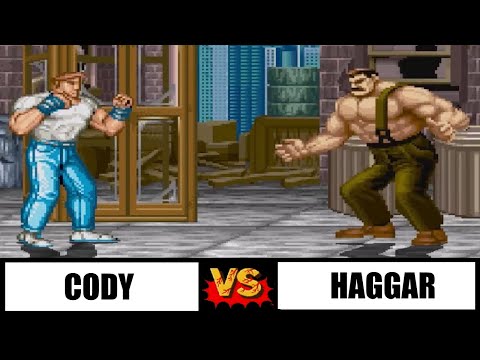💥 Cody vs Haggar 💥 ¿Quién es Mejor? 🏆