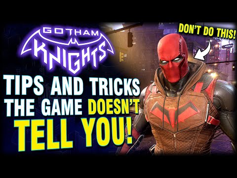 Gotham Knights - Must Know Tips That The Game Doesn't Tell You!