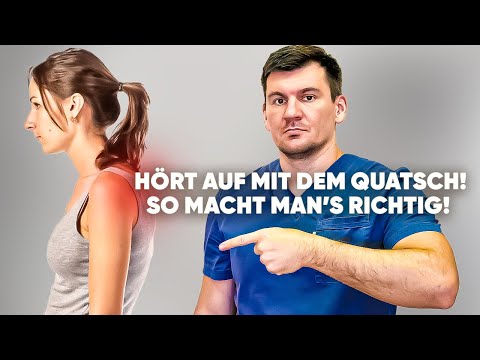 Hör auf, krumm zu sitzen! Perfekte Haltung in nur 5 Minuten!