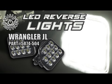 ORACLE Lighting Rear Bumper LED Reverse Lights for Jeep Wrangler JL
