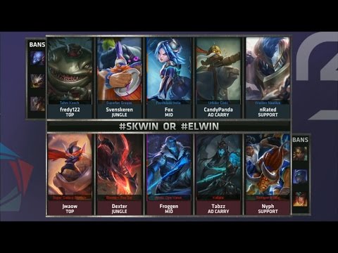 SK vs EL Game 2 Highlights - SK GAMING vs ELEMENTS - Week 9 EU LCS SUMMER 2015