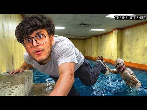 I was Cleaning the Pool but got Stuck in the Backrooms (Infinite Shift Horror)