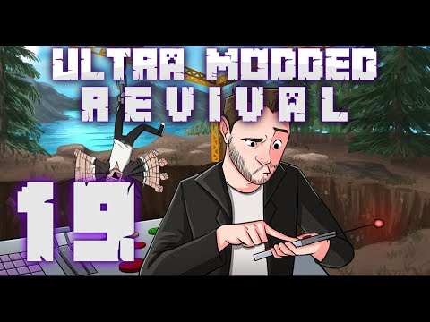 Ultra Modded Revival w/ CaptainSparklez - Ep. 19 - POWERING UP OUR ARMOR