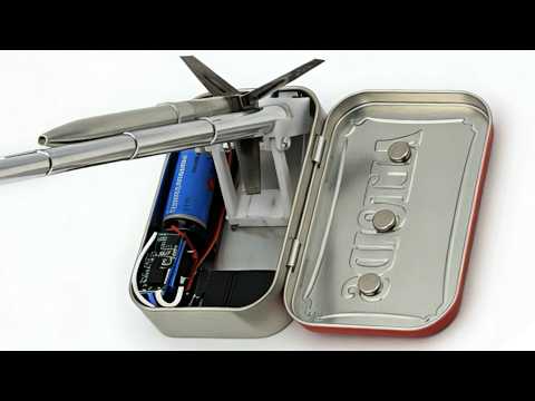 Squeezing a Missile Launcher Into an Altoids Tin
