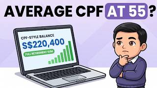 How Much CPF Does the Average Singaporean Have at 55