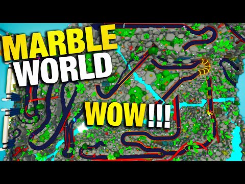AWESOME Marble Run!!! - Marble World