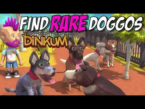How to find RARE Doggos in Dinkum