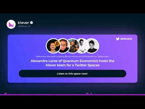 Klever Twitter Spaces AMA