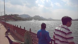 preview picture of video 'Ana Sagar Lake, Ajmer, Rajasthan, India'