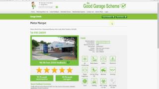 GOODGARAGESCHEME SCAM - UNABLE TO LEAVE NEGATIVE FEEDBACK FOR MOTORMARQUE LEEDS Car Servicing MOT