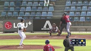 George Callil opens up Round 6 with a 2-run homer