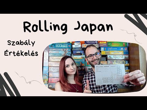 Leggonoszabb írogatós? Rolling Japan társasjáték játékbemutató és szabályismertető - Társasozz Okosan!