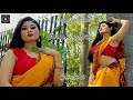 Saree Sundori Episode 51 Soumi Saha New Yellow Georgette Saree Red Top Danger Fashion 2024