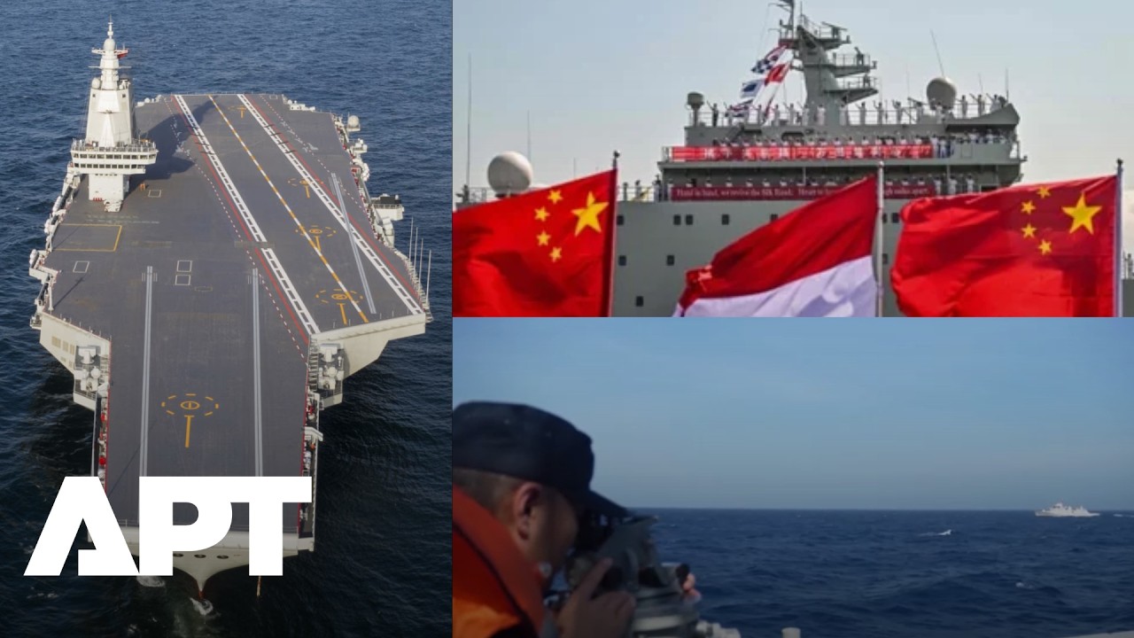 China And Indonesia Conduct Joint Naval Navigation Exercise In Waters East Of Taiwan | APT