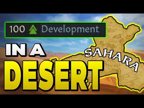 I Played TALL in the SAHARA DESERT… Then Conquered Europe in CK3