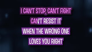 When the Wrong One Loves You Right (Karaoke) - Celine Dion