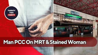Download the video "MRT Passenger Jailed After Disturbing Act on Train Leaves Woman Stained and Shocked"