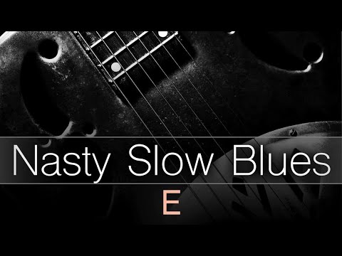Blues Backing Track Jam - Ice B. - Chicago Blues - Nasty Slow Blues in E