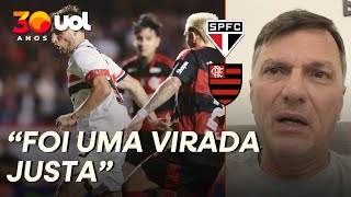 FLAMENGO PERDE PARTIDA CONTRA SÃO PAULO PELO BRASILEIRÃO: "VIRADA JUSTA",ANALISA MAURO CEZAR PEREIRA