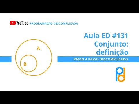 Estrutura de Dados em C | Aula 131 - Conjunto: definição