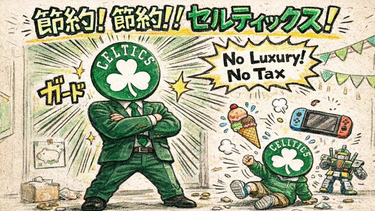 悪魔の節約術？セルティックスが見せた怒涛のサラリー削減について