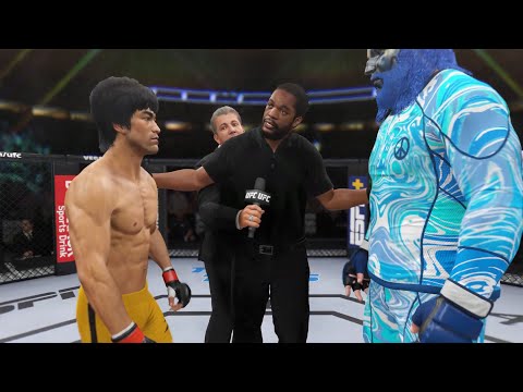 Bruce Lee vs. Hypnos God - EA Sports UFC 4 - Epic Fight 🔥🐲