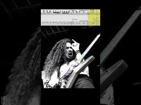 Domination solo tab (1991, Live Moscow)#pantera#dime#guitarlesson#tab#shorts#shortsvideo#metal