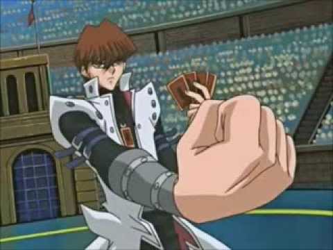 Yugi owns Kaiba by activating his momma