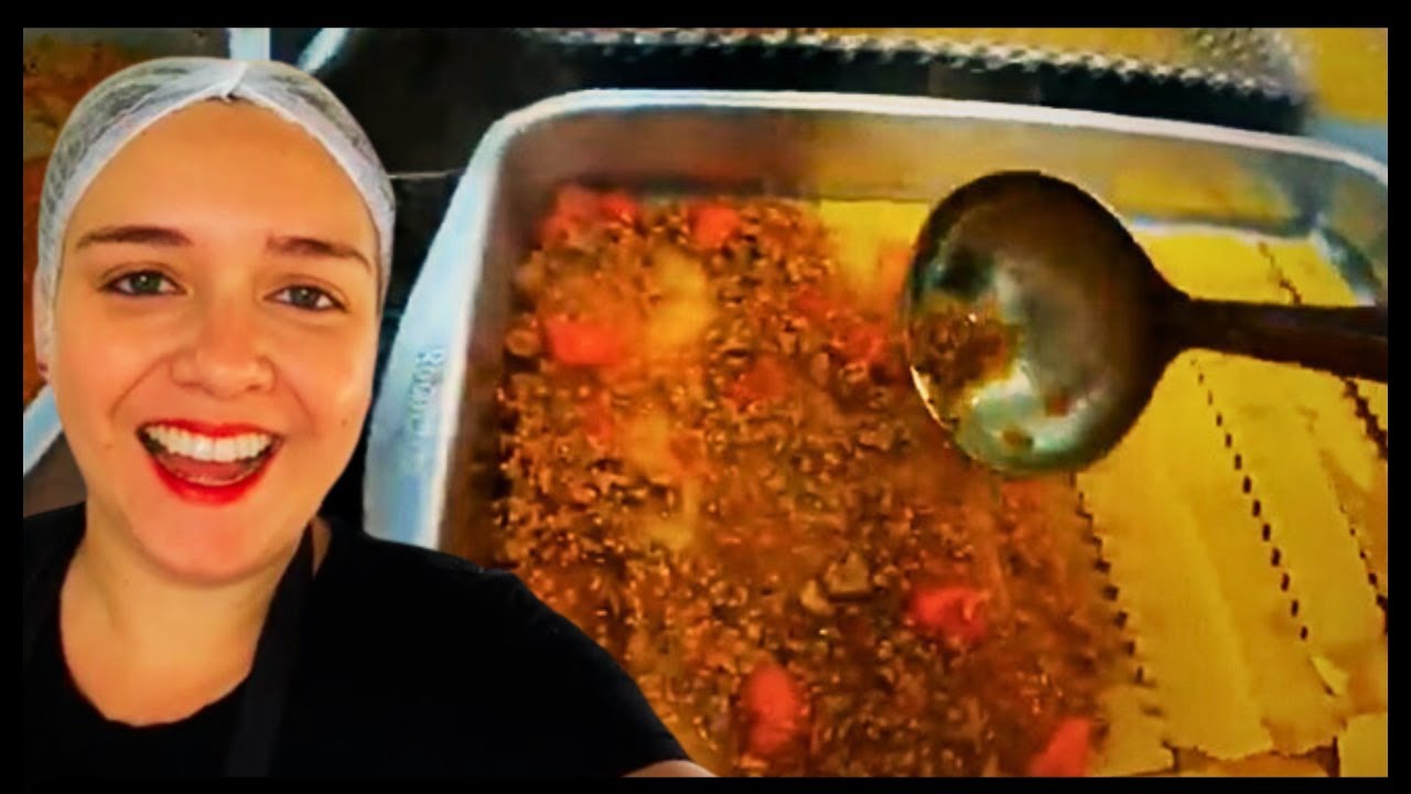 PASSO A PASSO DA LASANHA À BOLONHESA QUE VENDO NO MEU DELIVERY